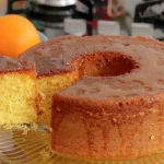 Bolo de Laranja com Calda